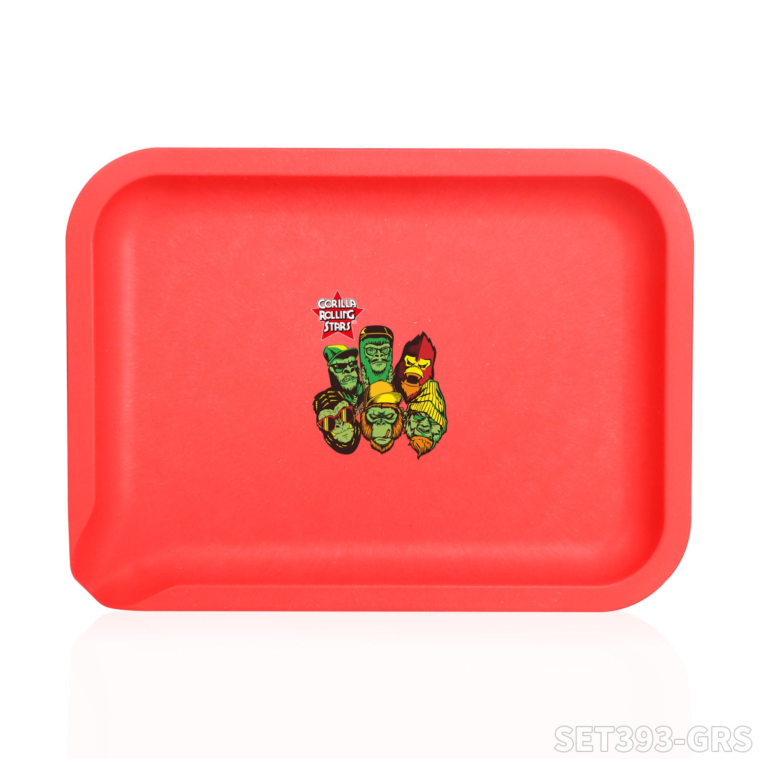 Gorilla rolling star smoking kit plastic grinder+smoking pipe+ joint holder+rolling paper+rolling tray