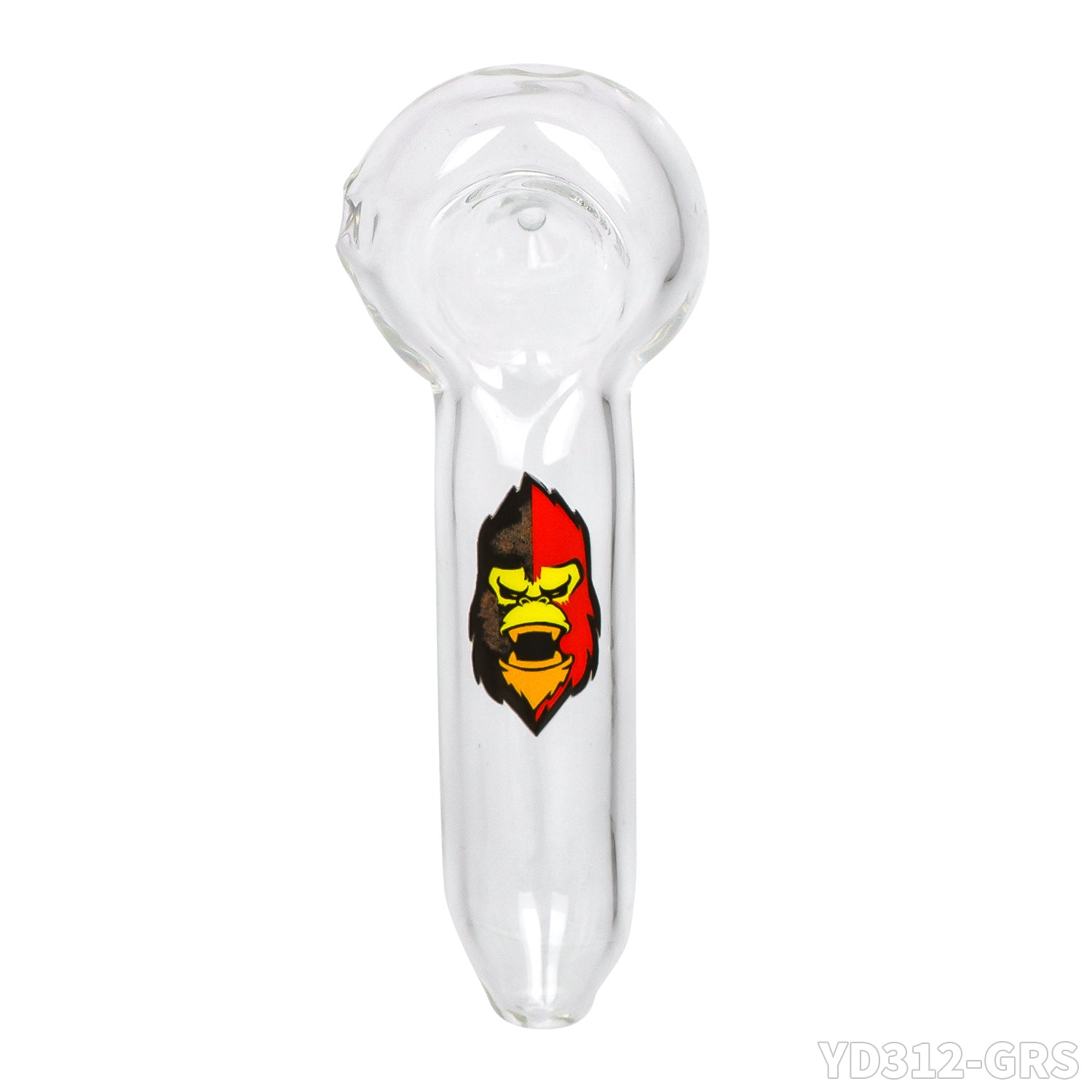 Gorilla Roling Stars Brand Glass Pipe: The Pipe Has A Transfer Film Pattern On It, Measuring 101mm In Length, 39mm In Width, 43g, 12 Pieces Per Display Box