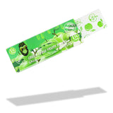 GORILLA ROLLING STARS Green Apple Flavored Rolling Paper with Rolling Tips, 1 1/4 Size Organic Rolling Papers, 50 PCS / Pack 24 Pack / Box