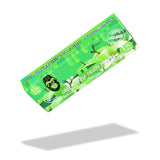 GORILLA ROLLING STARS Green Apple Flavored Rolling Paper with Rolling Tips, 1 1/4 Size Organic Rolling Papers, 50 PCS / Pack 24 Pack / Box