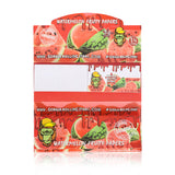 GORILLA ROLLING STARS Watermelon Flavored Rolling Paper with Rolling Tips, 1 1/4 Size Organic Rolling Papers, 50 PCS / Pack 24 Pack / Box