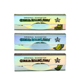 GORILLA ROLLING STARS 1 1/4 Size Rolling Paper With Rolling Tips, Natural Slim Rolling Papers, 50 PCS / Pack 24 Pack / Box