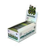 GORILLA ROLLING STARS 1 1/4 Size Rolling Paper With Rolling Tips, Natural Slim Rolling Papers, 50 PCS / Pack 24 Pack / Box