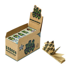 Gorilla Rolling Stars Brown Color Mini Size rolling Paper Tips For Cigarette Smoking Accessories