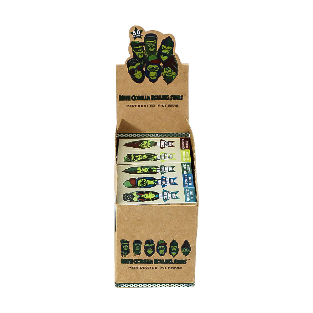 Gorilla Rolling Stars Brown Color Mini Size rolling Paper Tips For Cigarette Smoking Accessories