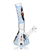 GORILLA ROLLING STARS Glass Bong Kit, Shatter Resistant & Portable Glass Bong, 114 mm Glass Cigarette Holder