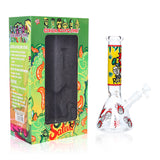 GORILLA ROLLING STARS Glass Bong Kit, Shatter Resistant & Portable Glass Bong, Glass Cigarette Holder