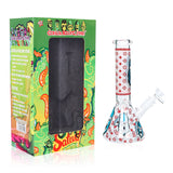 GORILLA ROLLING STARS Glass Bong Kit, Shatter Resistant & Portable Glass Bong, Glass Cigarette Holder