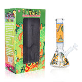 GORILLA ROLLING STARS Glass Bong Kit, Shatter Resistant & Portable Glass Bong, Glass Cigarette Holder