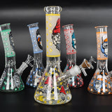 GORILLA ROLLING STARS Glass Bong Kit, Shatter Resistant & Portable Glass Bong, Glass Cigarette Holder