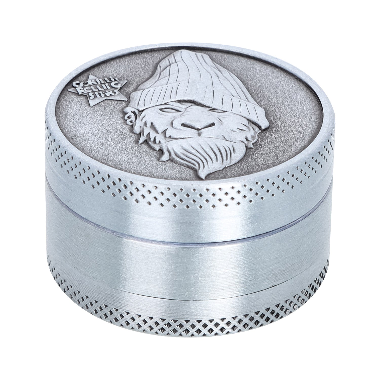 Gorilla Rolling Stars Zinc Alloy Tobacco Grinder, 3 Lay Ø 40 Metal Herb Grinder, Portable & Easy Clean Smoker Grinder, 12 PCS / Box