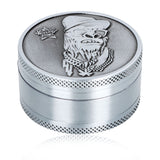 Gorilla rolling stars 3Parts 50mm Herb Grinder Zinc Alloy Tobacco Metal Grinder for Herb Dry Spice Crushers