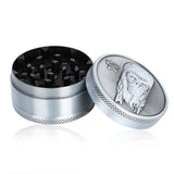 Gorilla rolling stars 3Parts 50mm Herb Grinder Zinc Alloy Tobacco Metal Grinder for Herb Dry Spice Crushers