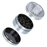 Gorilla rolling stars 3Parts 50mm Herb Grinder Zinc Alloy Tobacco Metal Grinder for Herb Dry Spice Crushers