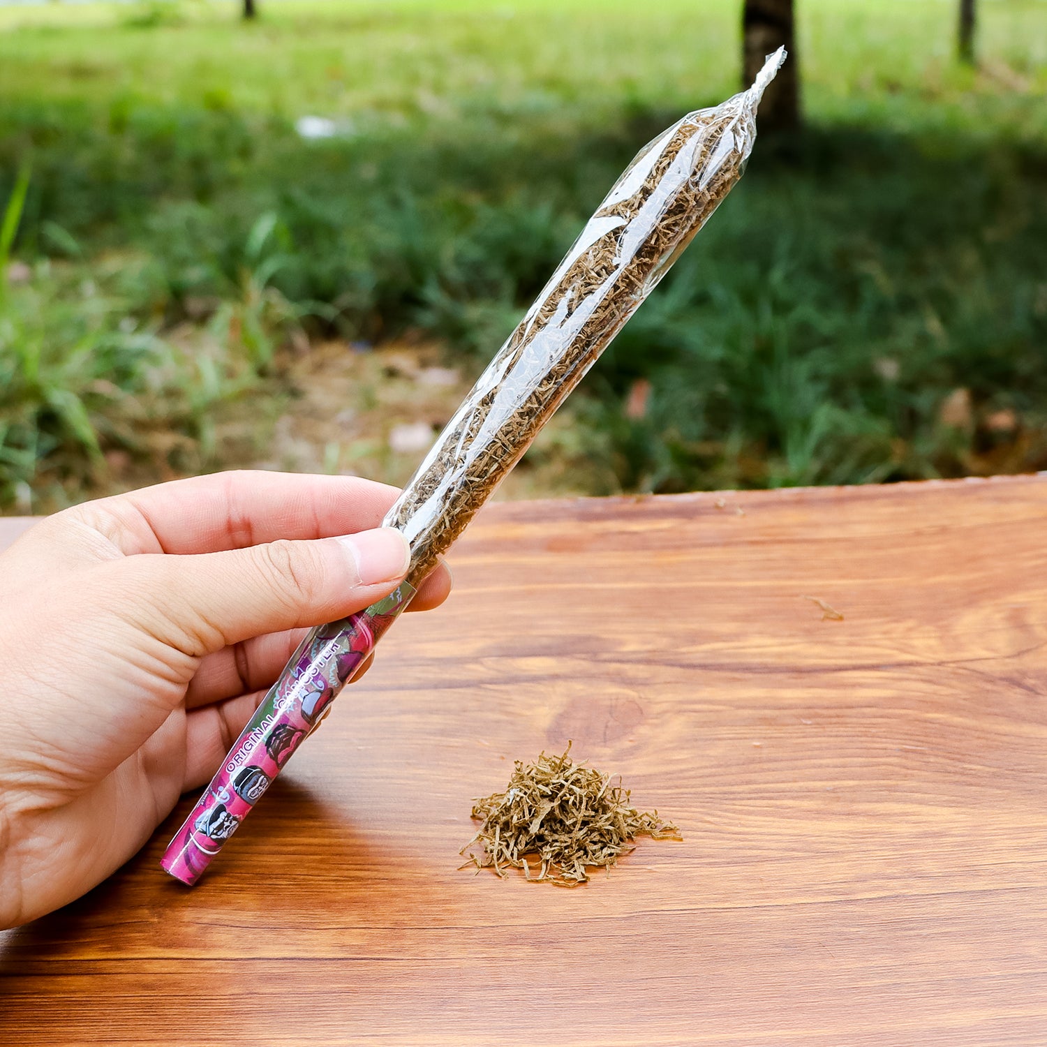Gorilla Rolling Stars Super Size Transparent Pre Rolled Cones, Natural Rolling Cones, Slow Burning Pre Rolled Rolling Paper, 1 PCS