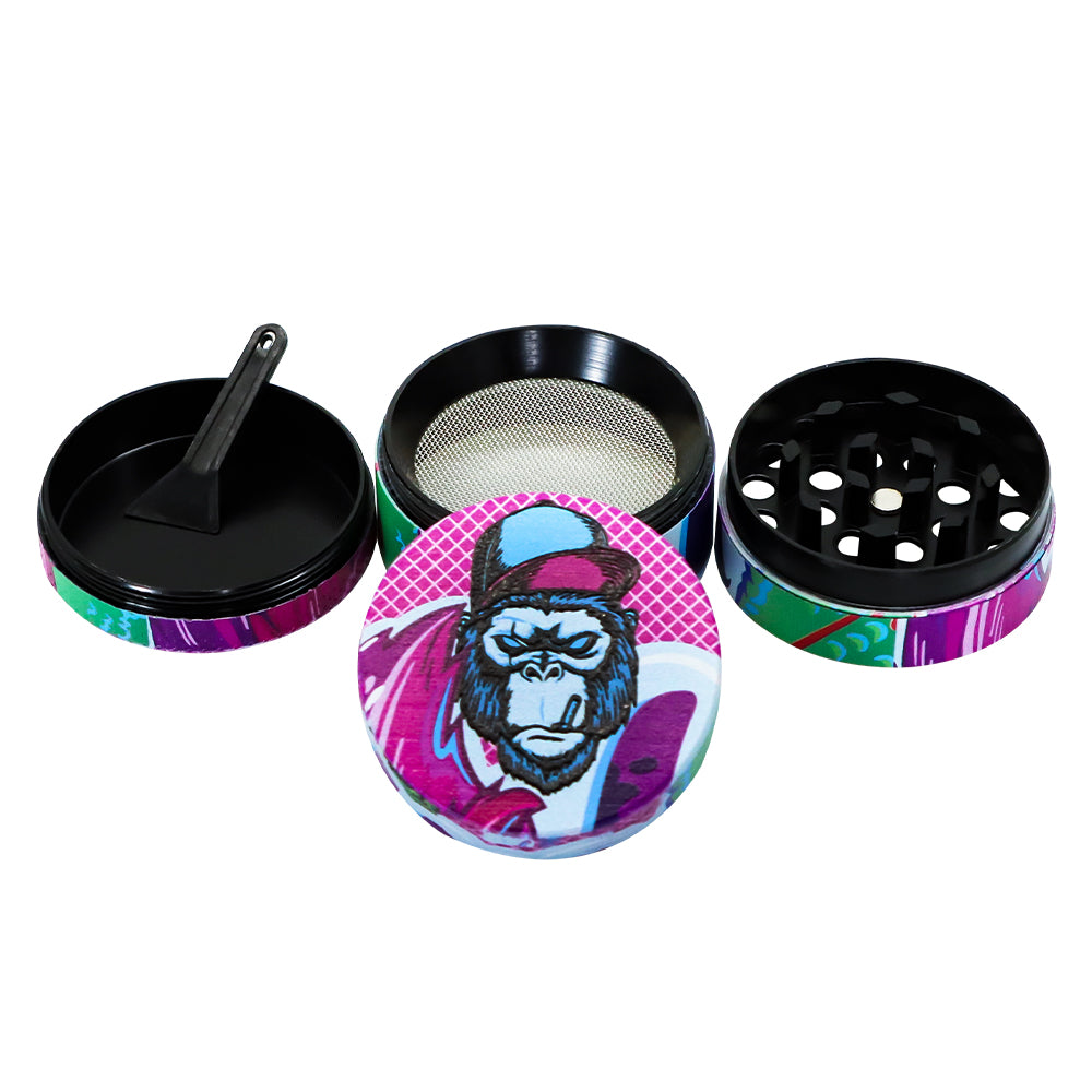 Gorilla Rolling Star Smoking Kit All In One Metal Pipe Rolling Tray With  Airtight Herb Container, Zinc Alloy Smoke Grinder, And King Size Roller For  Smoking Tobacco From Zamstocklot, $20.07