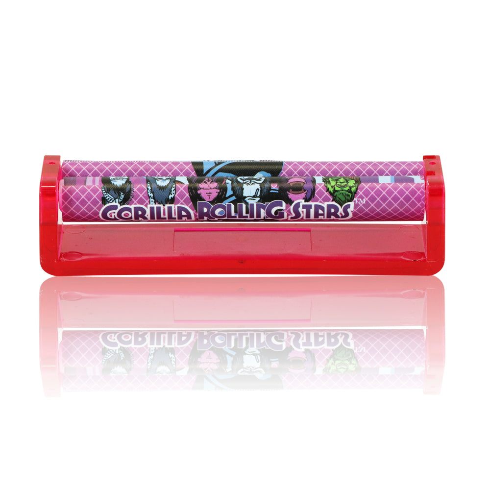 GORILLA ROLLING STARS King Size Plastic Rolling Machine, Portable Cigarette Rolling Machine, 12 PCS / Box
