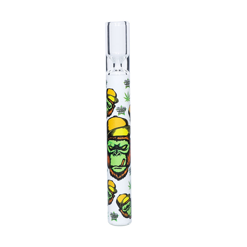 Gorilla Rolling Stars Series Glass Pipe One Hitter Pipe 104mm Smoking Tobacco Pipe